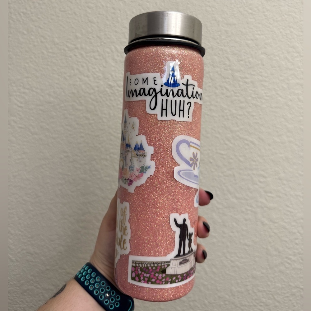 Handmade Disney Water Bottle